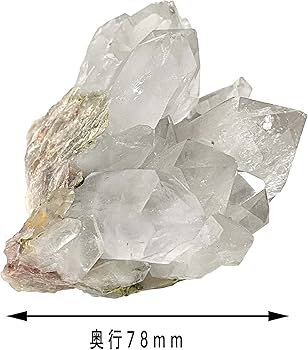 Amazon.co.jp: ヒマラヤ水晶 マニカラン 水晶クラスラー 442g 原石